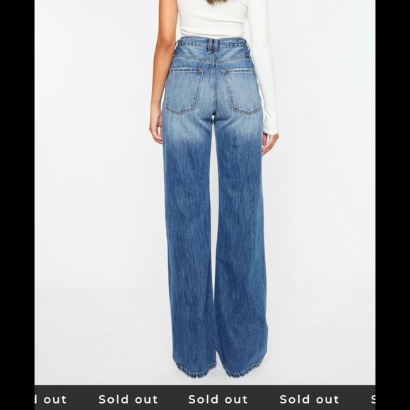 Kancan 90s flare high rise new with tags 11/29 - Picture 6 of 7